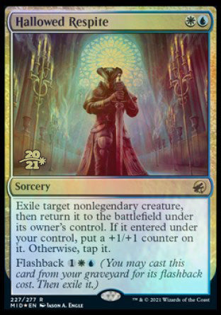 Hallowed Respite [Innistrad: Midnight Hunt Prerelease Promos] | Dragon's Lair Comics and Fantasy Houston TX