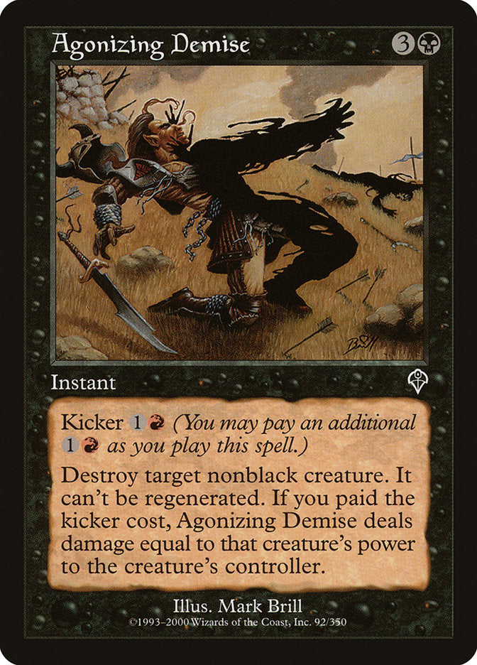 Agonizing Demise [Invasion] | Dragon's Lair Comics and Fantasy Houston TX