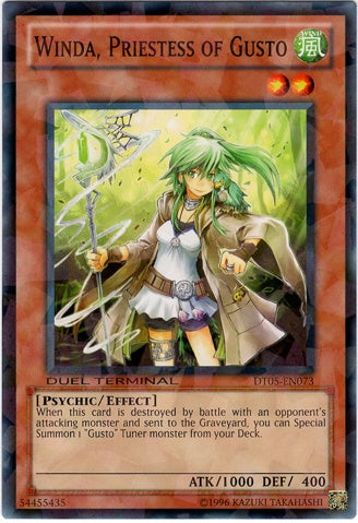 Winda, Priestess of Gusto [DT05-EN073] Common | Dragon's Lair Comics and Fantasy Houston TX