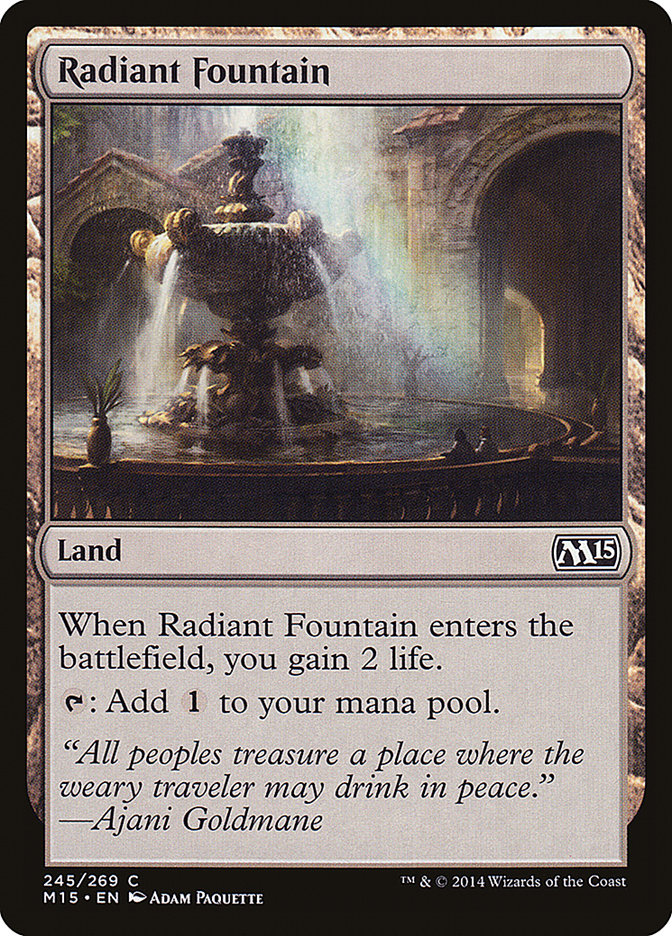 Radiant Fountain [Magic 2015] | Dragon's Lair Comics and Fantasy Houston TX