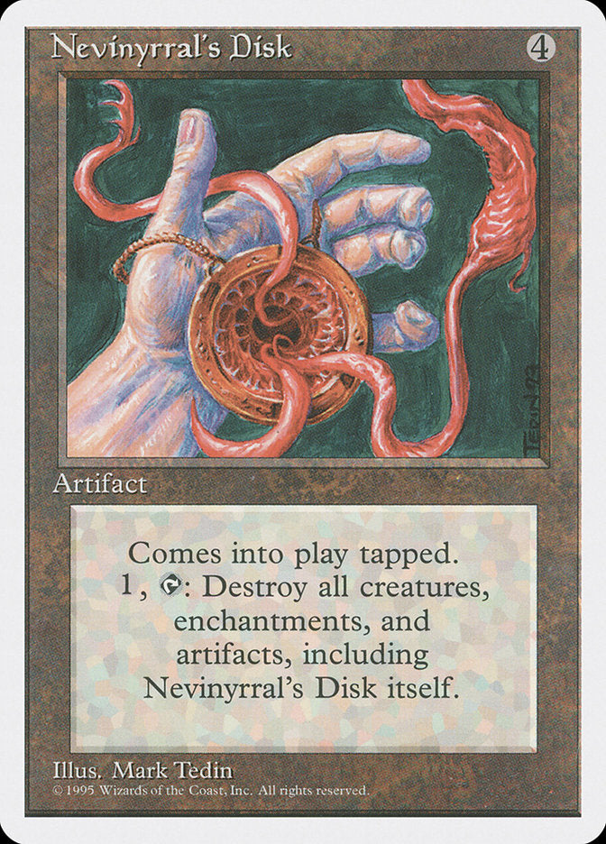 Nevinyrral's Disk [Fourth Edition] | Dragon's Lair Comics and Fantasy Houston TX