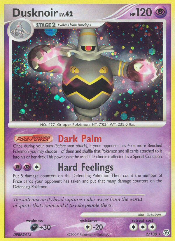 Dusknoir (2/130) [Diamond & Pearl: Base Set] | Dragon's Lair Comics and Fantasy Houston TX
