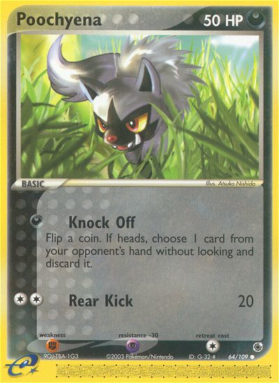 Poochyena (64/109) [EX: Ruby & Sapphire] | Dragon's Lair Comics and Fantasy Houston TX