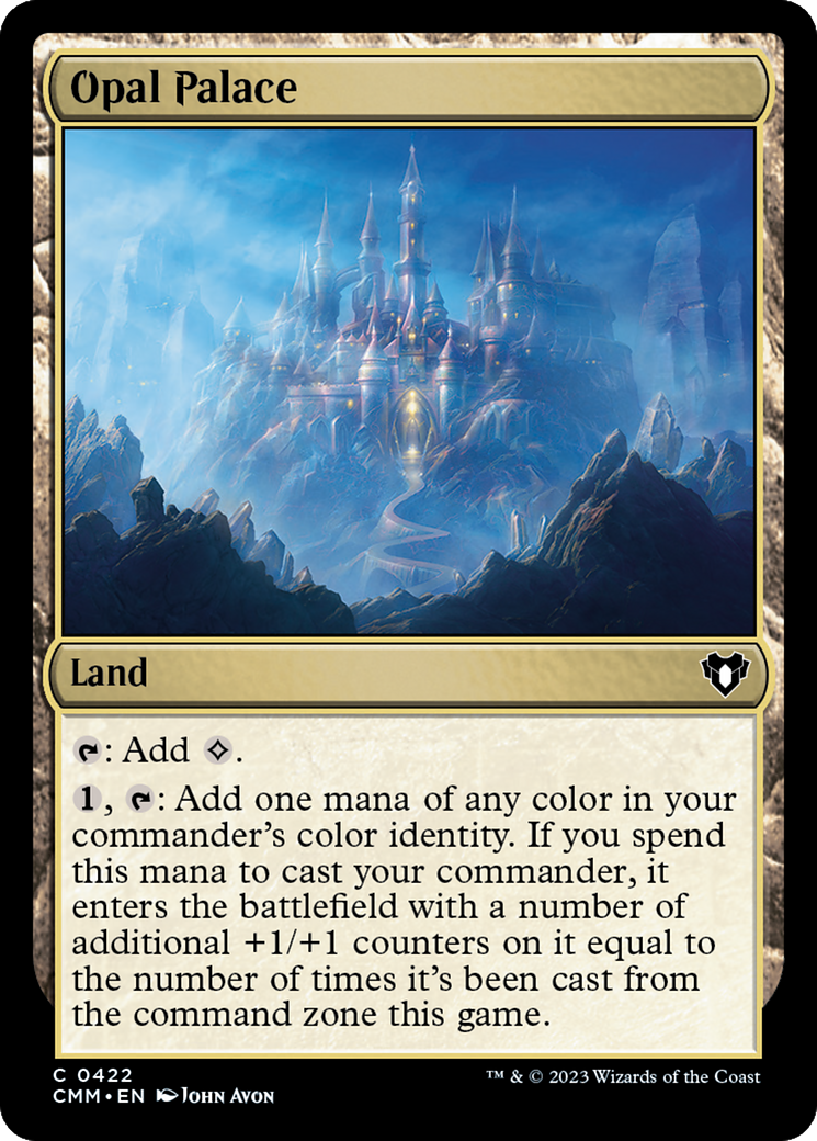 Opal Palace [Commander Masters] | Dragon's Lair Comics and Fantasy Houston TX