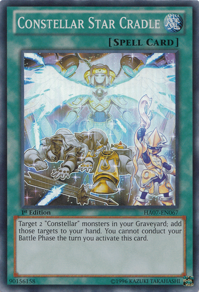 Constellar Star Cradle [HA07-EN067] Super Rare | Dragon's Lair Comics and Fantasy Houston TX