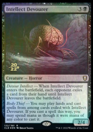 Intellect Devourer [Commander Legends: Battle for Baldur's Gate Prerelease Promos] | Dragon's Lair Comics and Fantasy Houston TX
