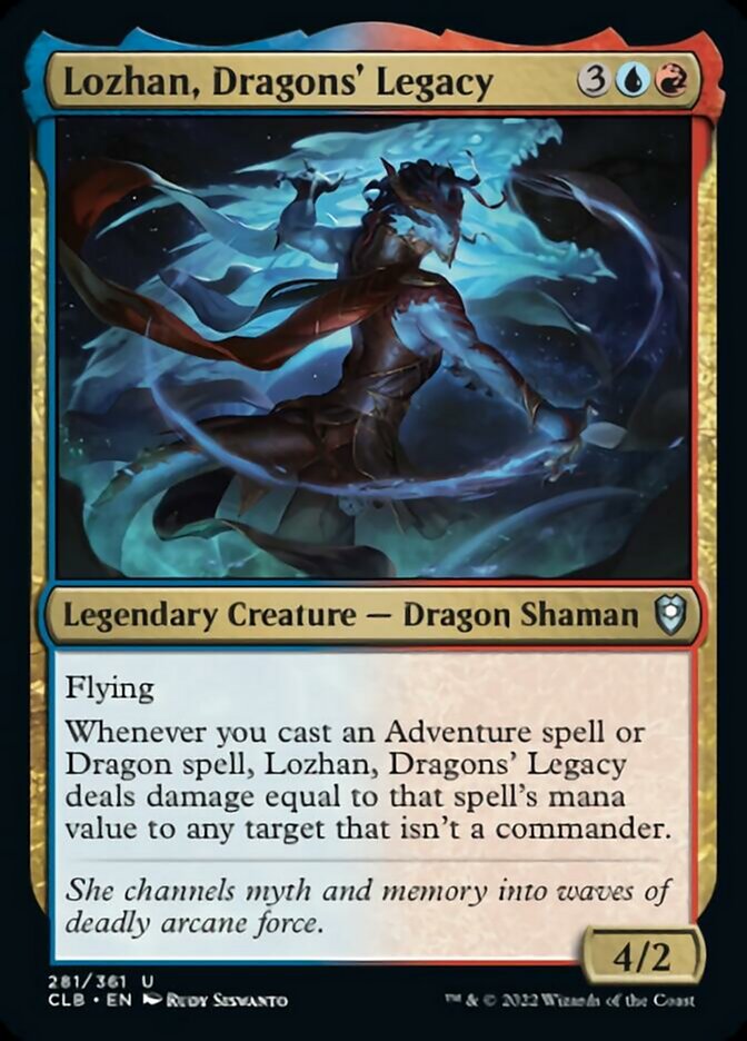 Lozhan, Dragons' Legacy [Commander Legends: Battle for Baldur's Gate] | Dragon's Lair Comics and Fantasy Houston TX