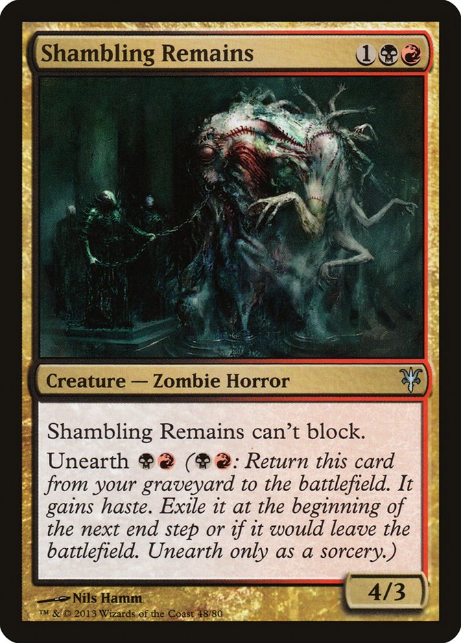 Shambling Remains [Duel Decks: Sorin vs. Tibalt] | Dragon's Lair Comics and Fantasy Houston TX
