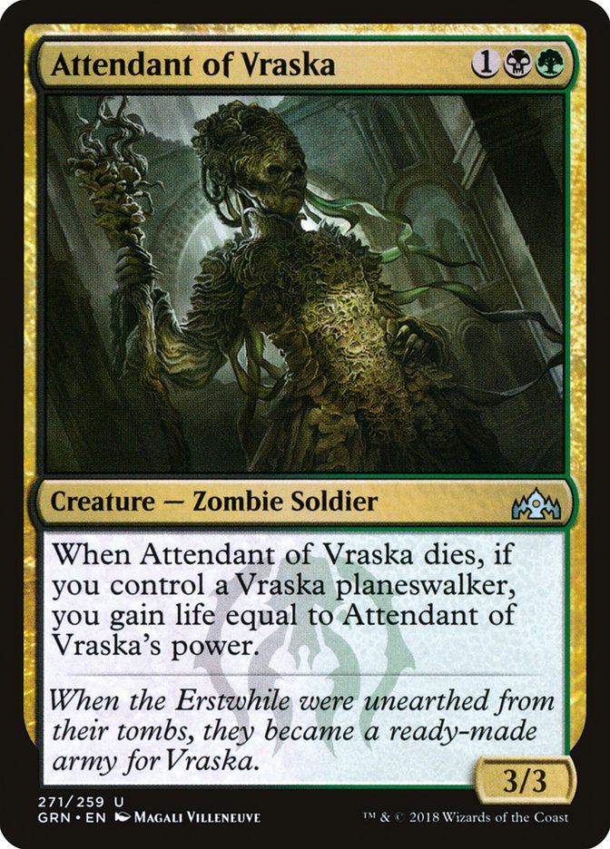 Attendant of Vraska [Guilds of Ravnica] | Dragon's Lair Comics and Fantasy Houston TX