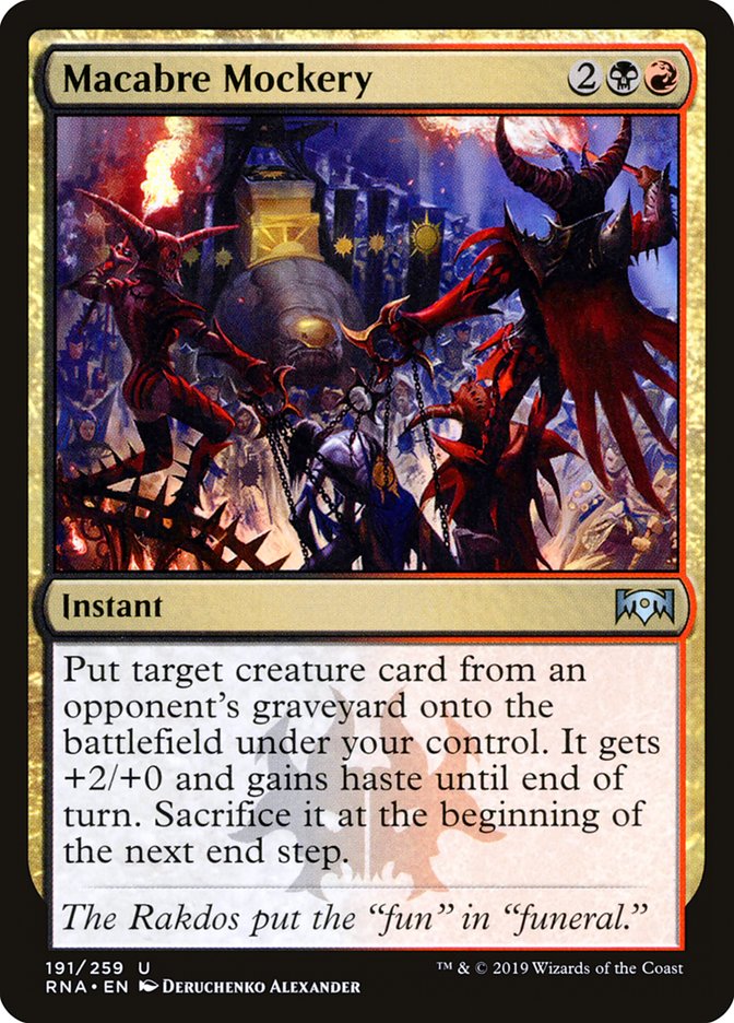 Macabre Mockery [Ravnica Allegiance] | Dragon's Lair Comics and Fantasy Houston TX