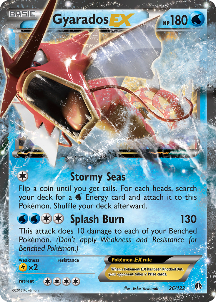 Gyarados EX (26/122) [XY: BREAKpoint] | Dragon's Lair Comics and Fantasy Houston TX