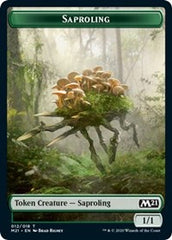 Saproling // Zombie Double-Sided Token [Core Set 2021 Tokens] | Dragon's Lair Comics and Fantasy Houston TX