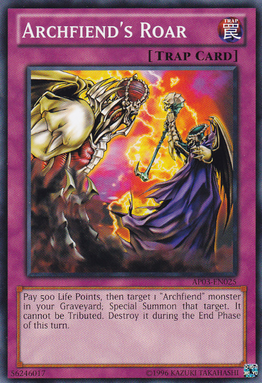 Archfiend's Roar [AP03-EN025] Common | Dragon's Lair Comics and Fantasy Houston TX