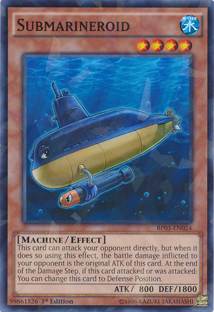 Submarineroid [BP03-EN024] Shatterfoil Rare | Dragon's Lair Comics and Fantasy Houston TX