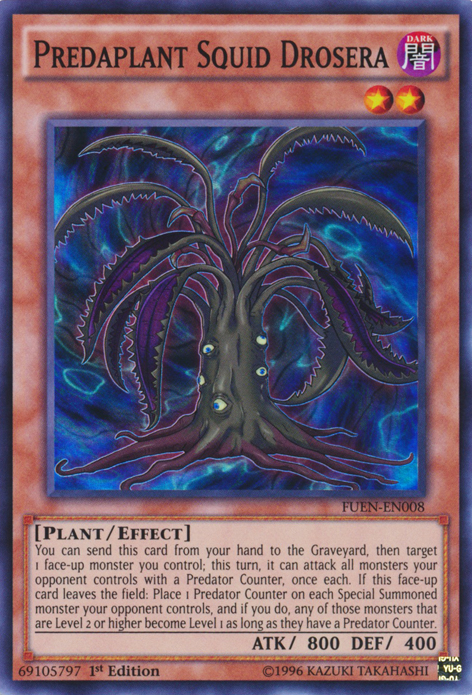 Predaplant Squid Drosera [FUEN-EN008] Super Rare | Dragon's Lair Comics and Fantasy Houston TX