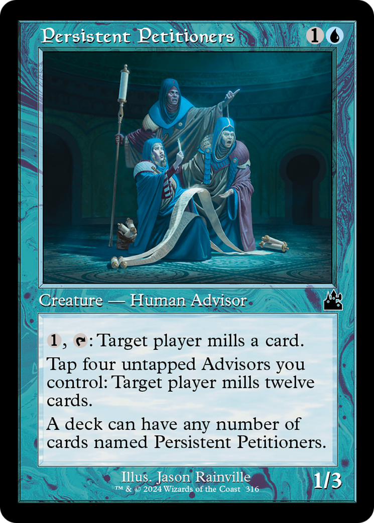Persistent Petitioners (Retro Frame) [Ravnica Remastered] | Dragon's Lair Comics and Fantasy Houston TX