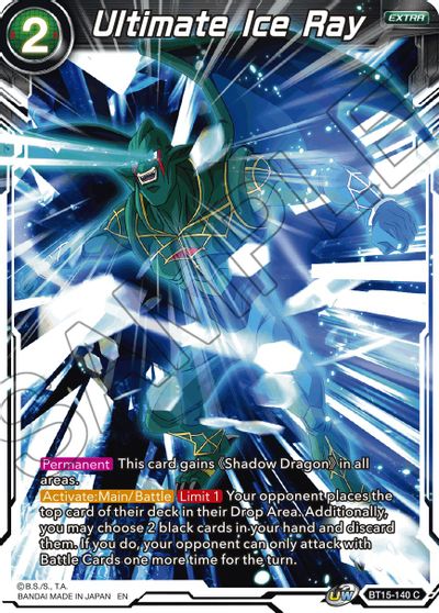 Ultimate Ice Ray (BT15-140) [Saiyan Showdown] | Dragon's Lair Comics and Fantasy Houston TX