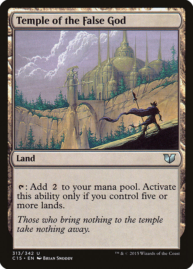 Temple of the False God [Commander 2015] | Dragon's Lair Comics and Fantasy Houston TX