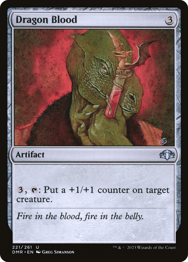 Dragon Blood [Dominaria Remastered] | Dragon's Lair Comics and Fantasy Houston TX
