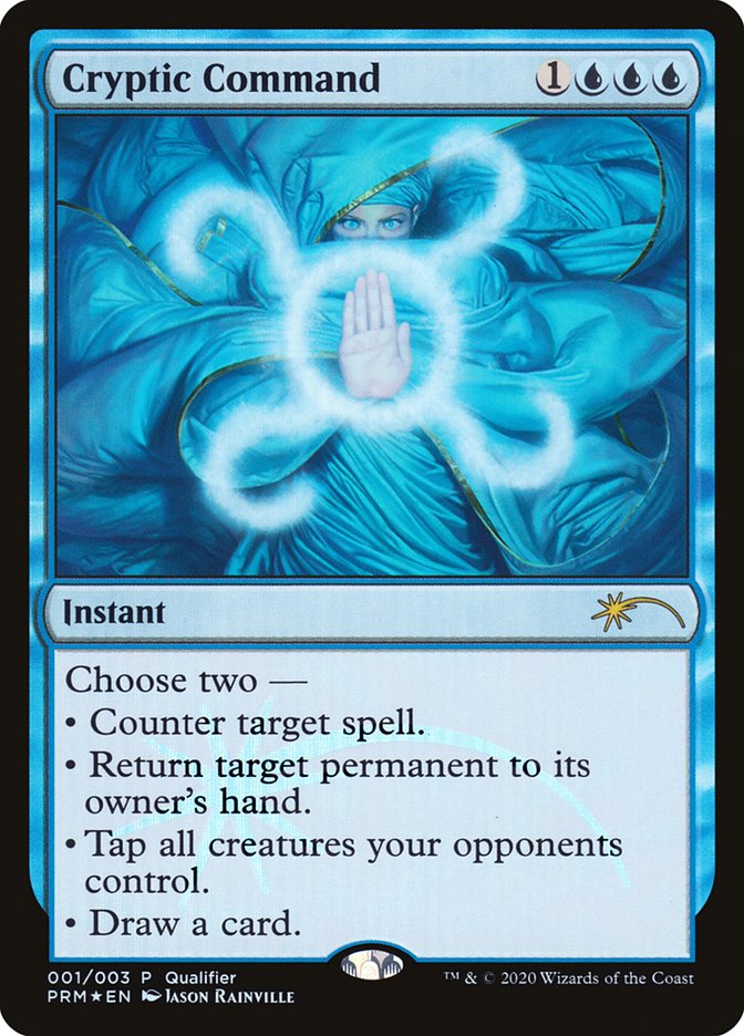 Cryptic Command (Qualifier) [Pro Tour Promos] | Dragon's Lair Comics and Fantasy Houston TX