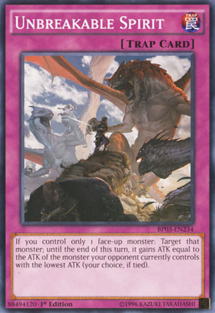 Unbreakable Spirit [BP03-EN234] Common | Dragon's Lair Comics and Fantasy Houston TX