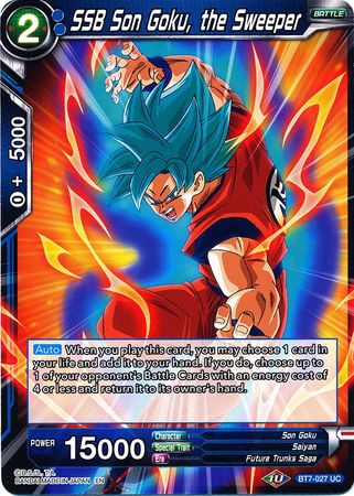 SSB Son Goku, the Sweeper (BT7-027) [Assault of the Saiyans] | Dragon's Lair Comics and Fantasy Houston TX