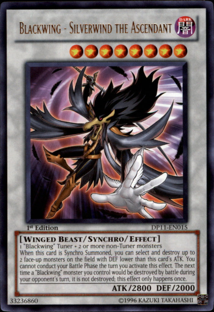Blackwing - Silverwind the Ascendant [DP11-EN015] Rare | Dragon's Lair Comics and Fantasy Houston TX