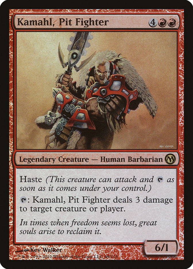 Kamahl, Pit Fighter [Duels of the Planeswalkers] | Dragon's Lair Comics and Fantasy Houston TX