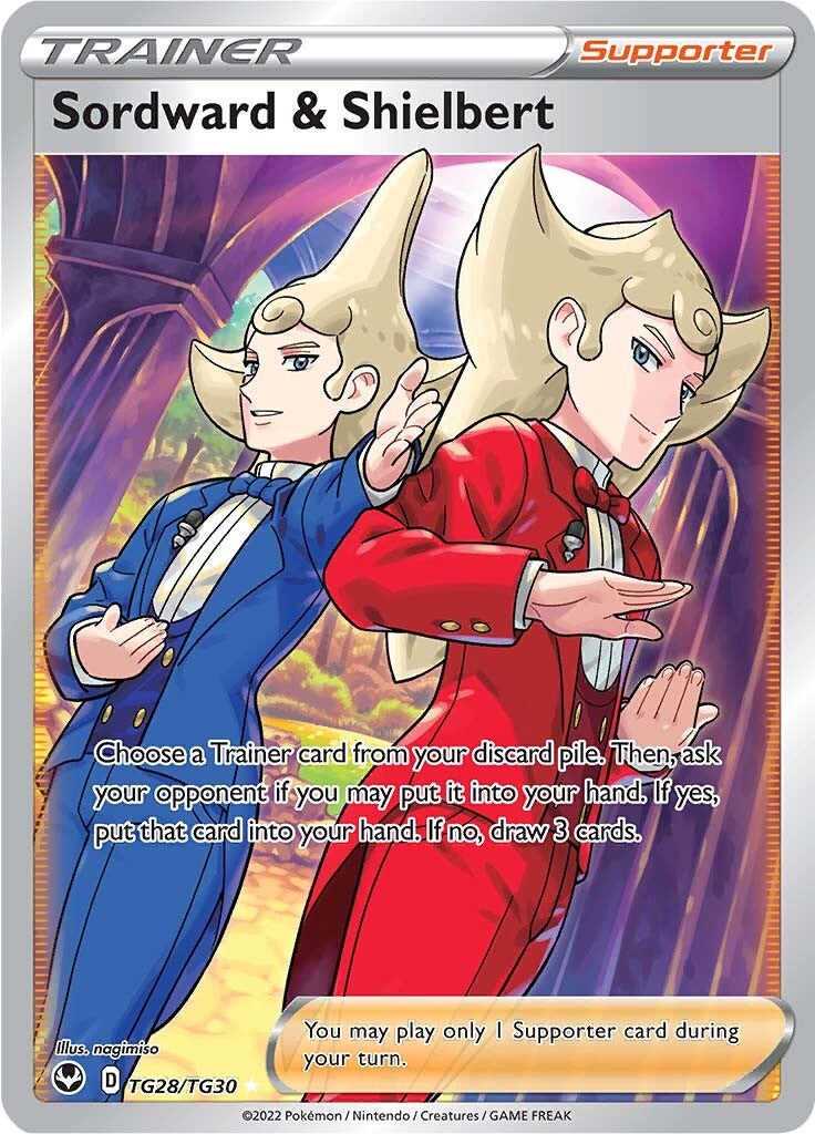 Sordward & Shielbert (TG28/TG30) [Sword & Shield: Silver Tempest] | Dragon's Lair Comics and Fantasy Houston TX