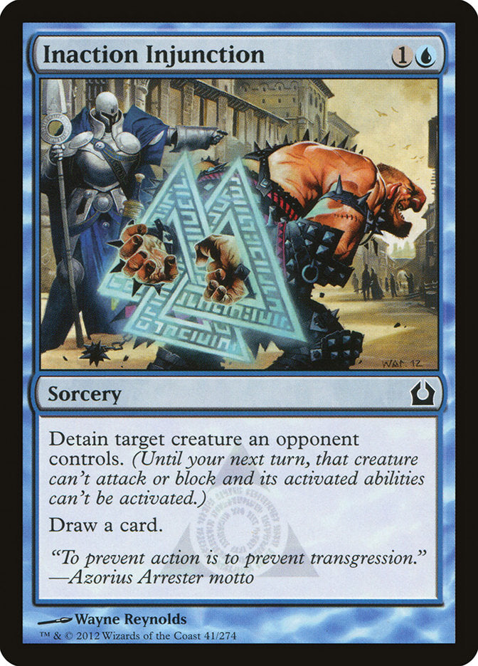 Inaction Injunction [Return to Ravnica] | Dragon's Lair Comics and Fantasy Houston TX