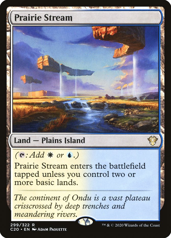 Prairie Stream [Commander 2020] | Dragon's Lair Comics and Fantasy Houston TX