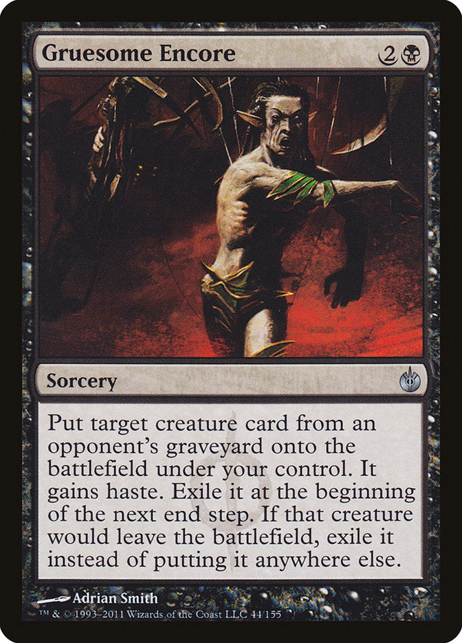 Gruesome Encore [Mirrodin Besieged] | Dragon's Lair Comics and Fantasy Houston TX