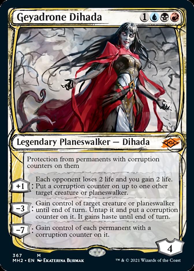 Geyadrone Dihada (Sketch) [Modern Horizons 2] | Dragon's Lair Comics and Fantasy Houston TX