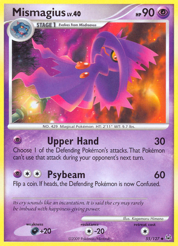 Mismagius (55/127) [Platinum: Base Set] | Dragon's Lair Comics and Fantasy Houston TX