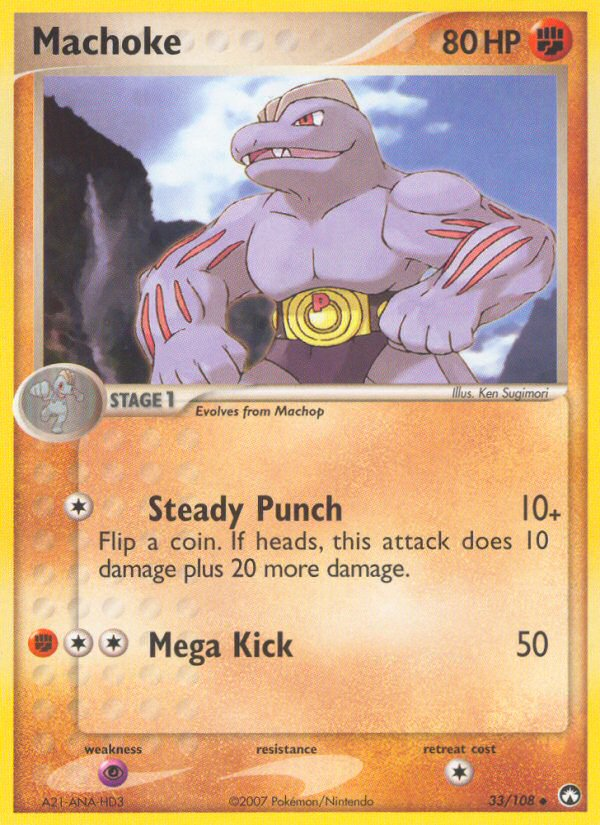 Machoke (33/108) [EX: Power Keepers] | Dragon's Lair Comics and Fantasy Houston TX