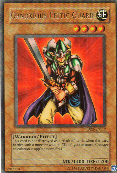 Obnoxious Celtic Guard [DB2-EN112] Ultra Rare | Dragon's Lair Comics and Fantasy Houston TX