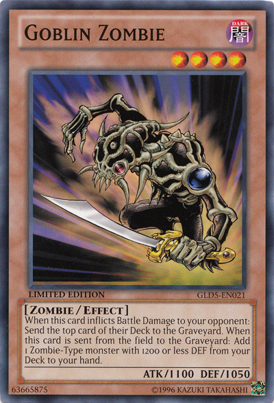 Goblin Zombie [GLD5-EN021] Common | Dragon's Lair Comics and Fantasy Houston TX
