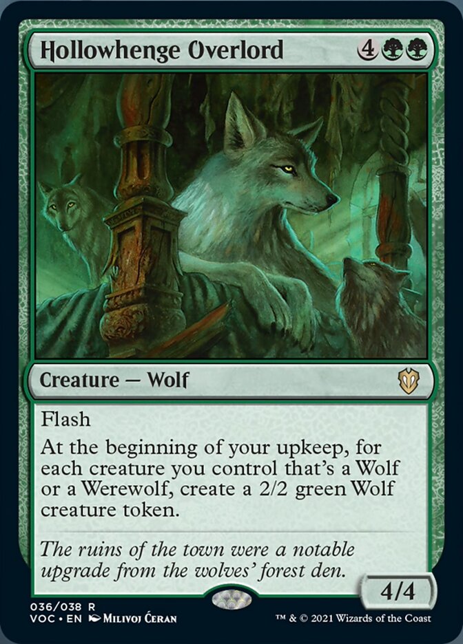Hollowhenge Overlord [Innistrad: Crimson Vow Commander] | Dragon's Lair Comics and Fantasy Houston TX