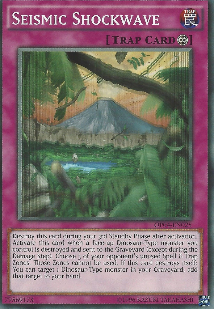 Seismic Shockwave [OP04-EN025] Common | Dragon's Lair Comics and Fantasy Houston TX