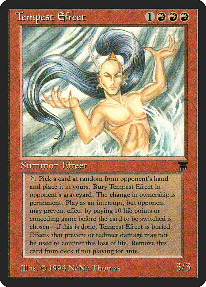 Tempest Efreet [Legends] | Dragon's Lair Comics and Fantasy Houston TX