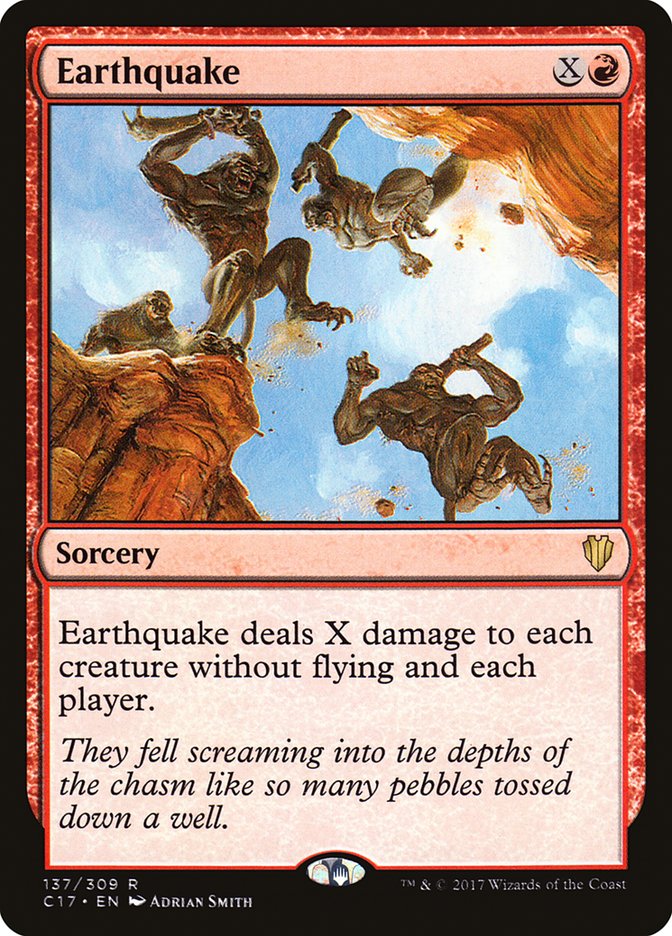 Earthquake [Commander 2017] | Dragon's Lair Comics and Fantasy Houston TX