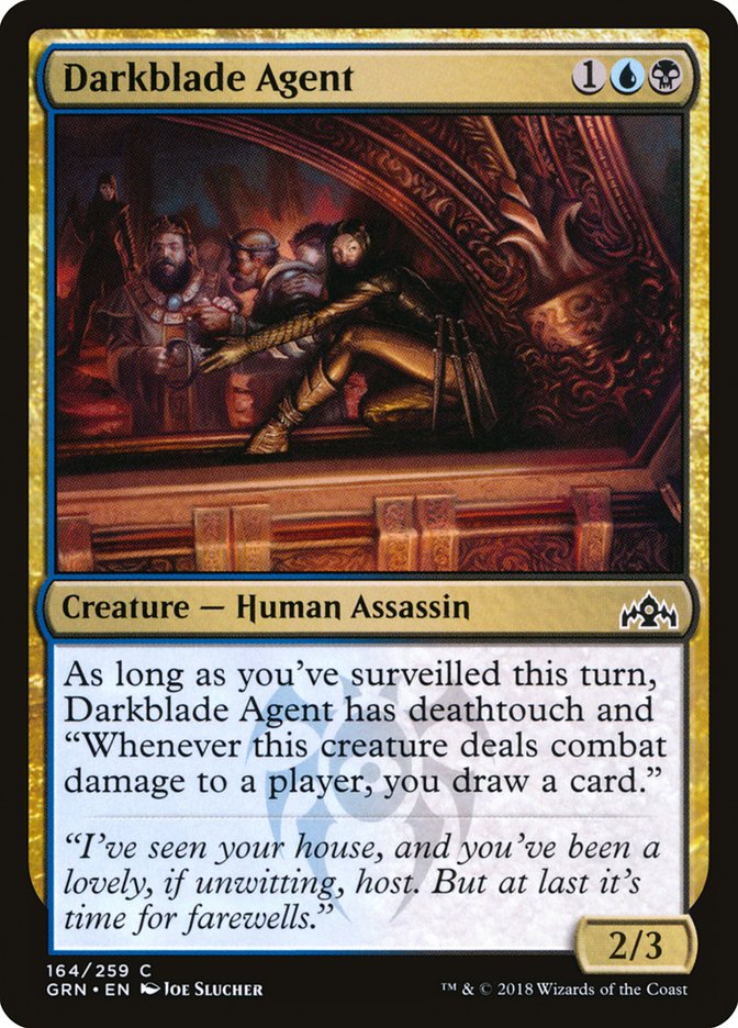 Darkblade Agent [Guilds of Ravnica] | Dragon's Lair Comics and Fantasy Houston TX