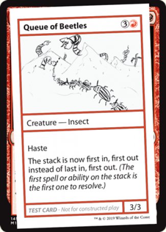 Queue of Beetles (2021 Edition) [Mystery Booster Playtest Cards] | Dragon's Lair Comics and Fantasy Houston TX