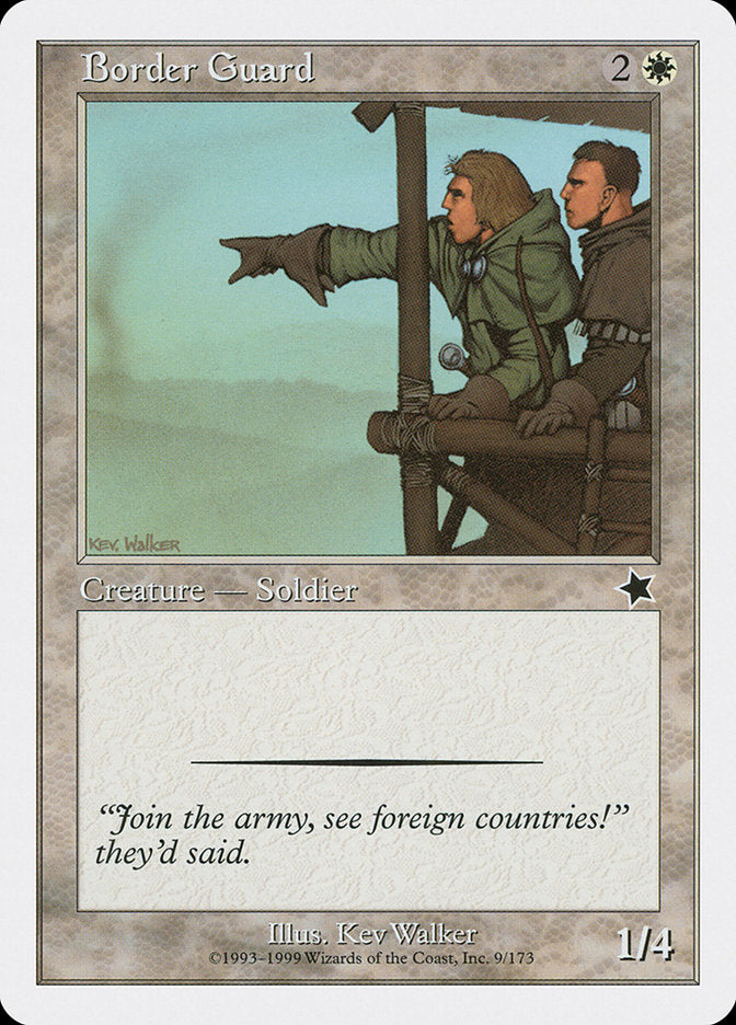 Border Guard [Starter 1999] | Dragon's Lair Comics and Fantasy Houston TX