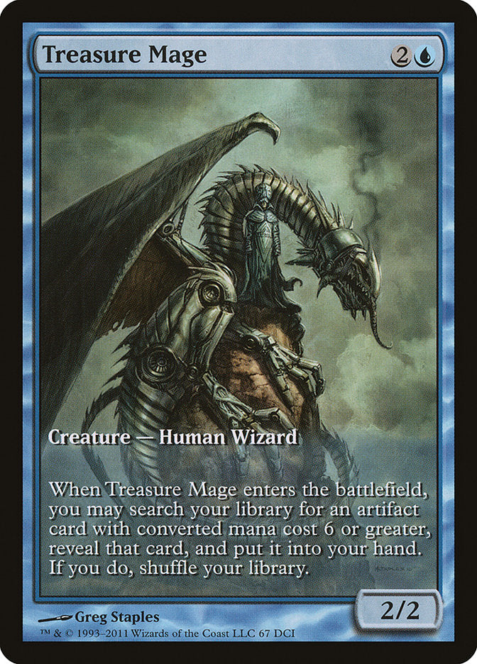 Treasure Mage (Extended Art) [Mirrodin Besieged Promos] | Dragon's Lair Comics and Fantasy Houston TX