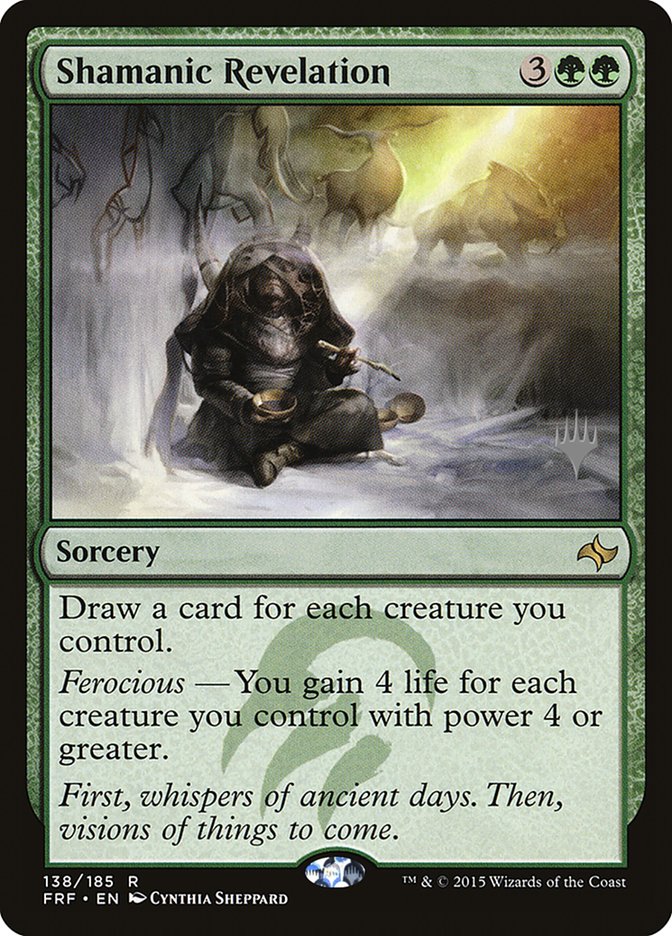 Shamanic Revelation (Promo Pack) [Fate Reforged Promos] | Dragon's Lair Comics and Fantasy Houston TX