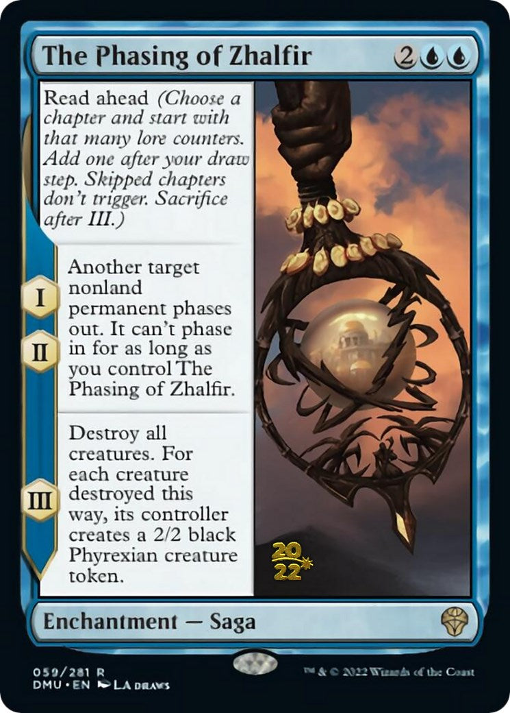 The Phasing of Zhalfir [Dominaria United Prerelease Promos] | Dragon's Lair Comics and Fantasy Houston TX