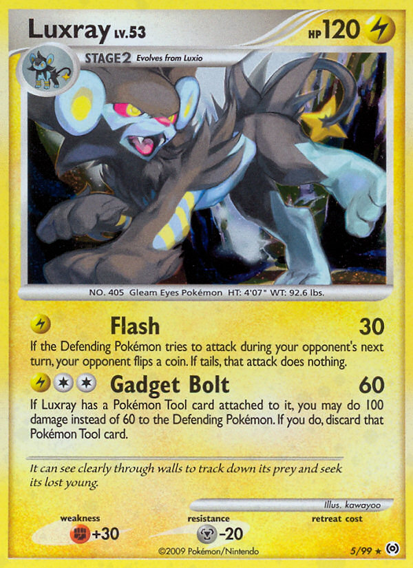 Luxray (5/99) [Platinum: Arceus] | Dragon's Lair Comics and Fantasy Houston TX