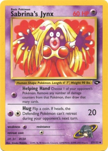 Sabrina's Jynx (57/132) [Gym Challenge Unlimited] | Dragon's Lair Comics and Fantasy Houston TX
