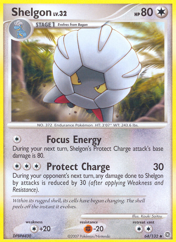 Shelgon (64/132) [Diamond & Pearl: Secret Wonders] | Dragon's Lair Comics and Fantasy Houston TX